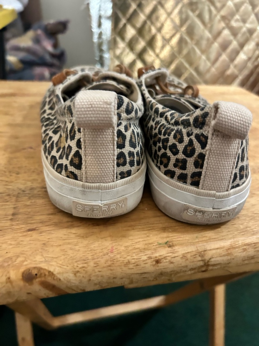 Sperry Top Sider Leopard Print Boat Shoes - Picture 3 of 4